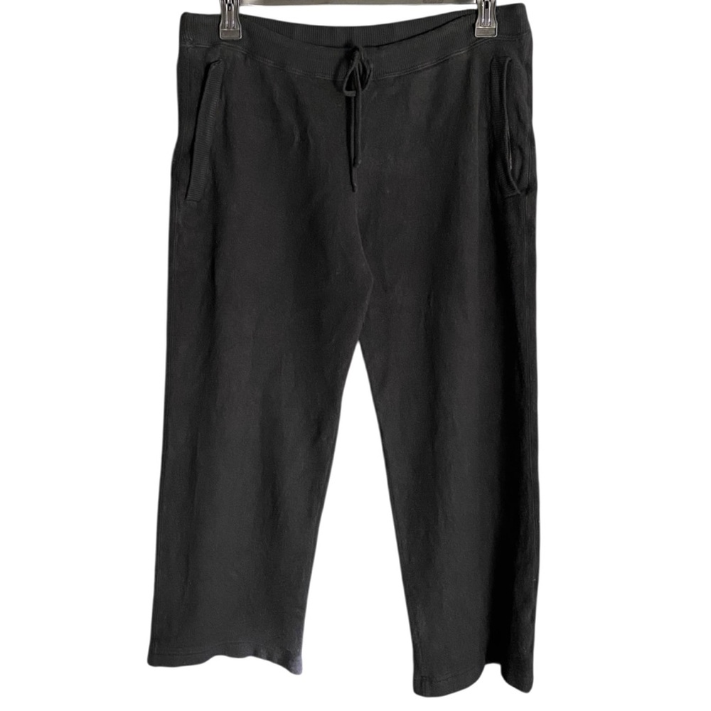 Manrico Mens Cashmere Lounge Sweatpants Pockets Pull On S Black Italy Luxury